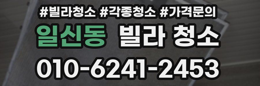 일신동 빌라 청소