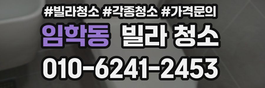 임학동 빌라 청소