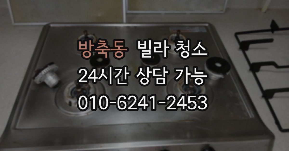 방축동 빌라 청소