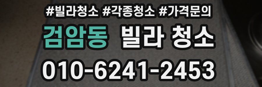 검암동 빌라 청소