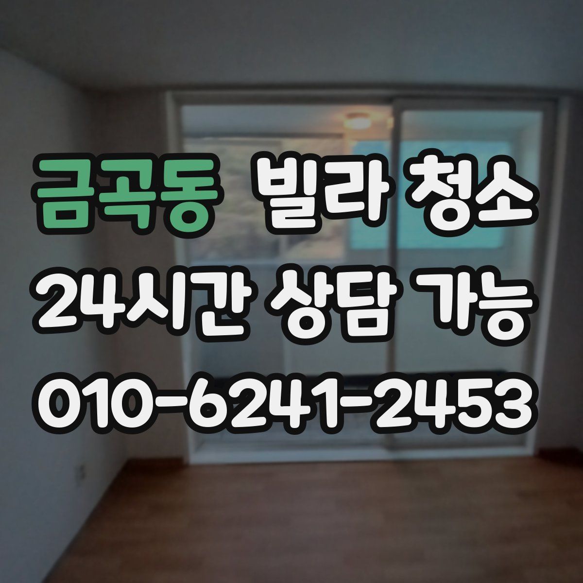 금곡동 빌라 청소