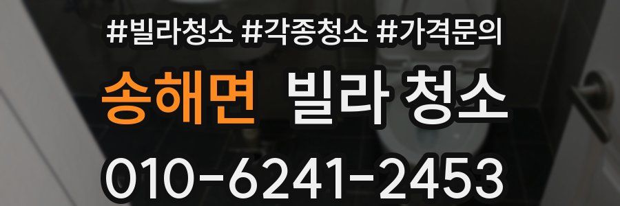 송해면 빌라 청소