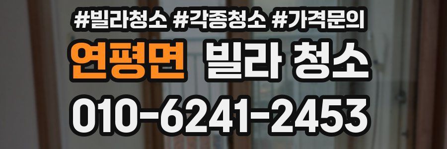 연평면 빌라 청소