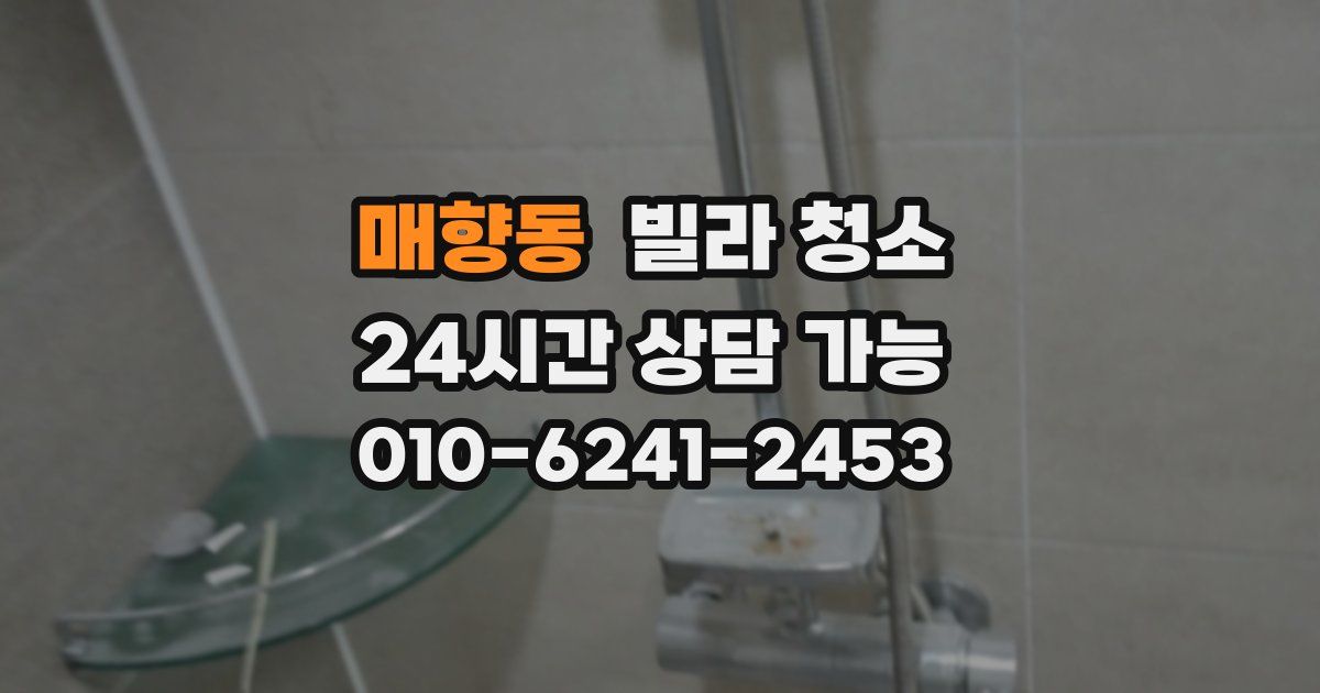 매향동 빌라 청소