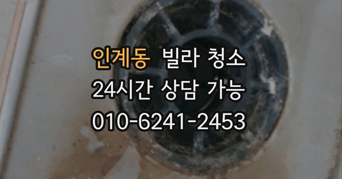 인계동 빌라 청소