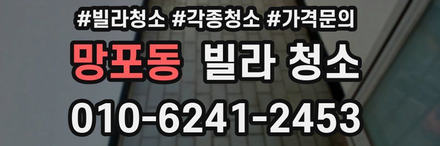 망포동 빌라 청소