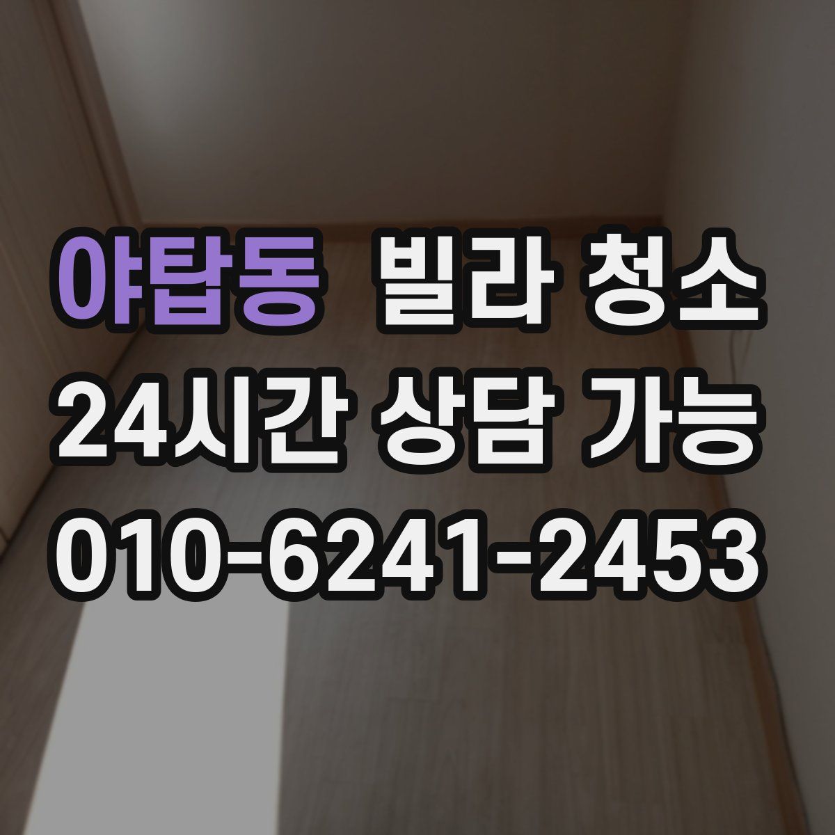 야탑동 빌라 청소