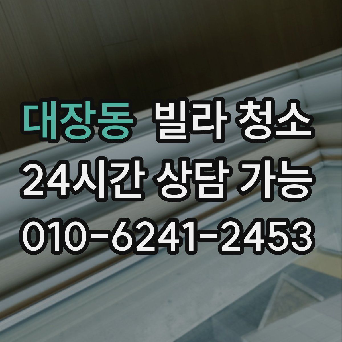 대장동 빌라 청소