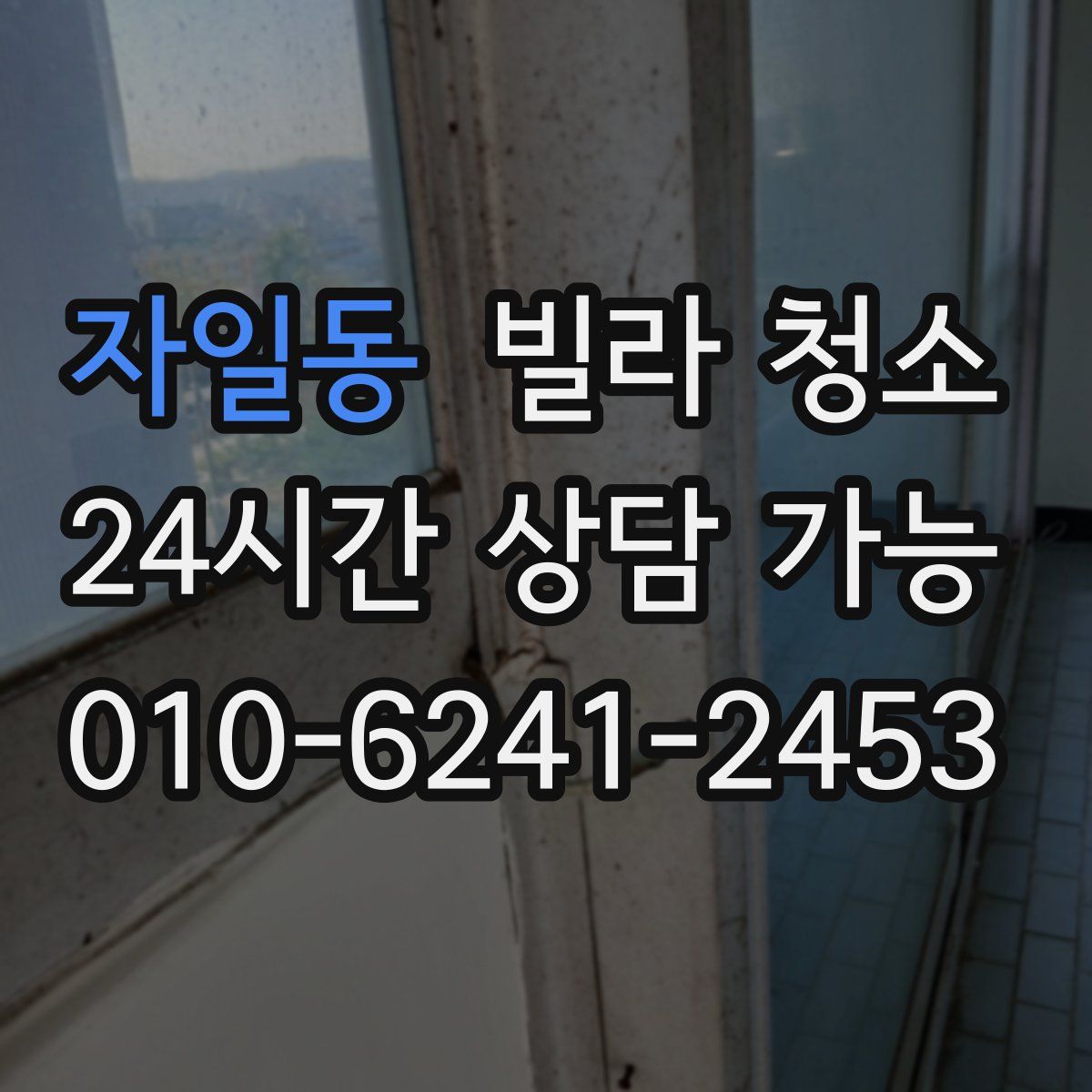 자일동 빌라 청소