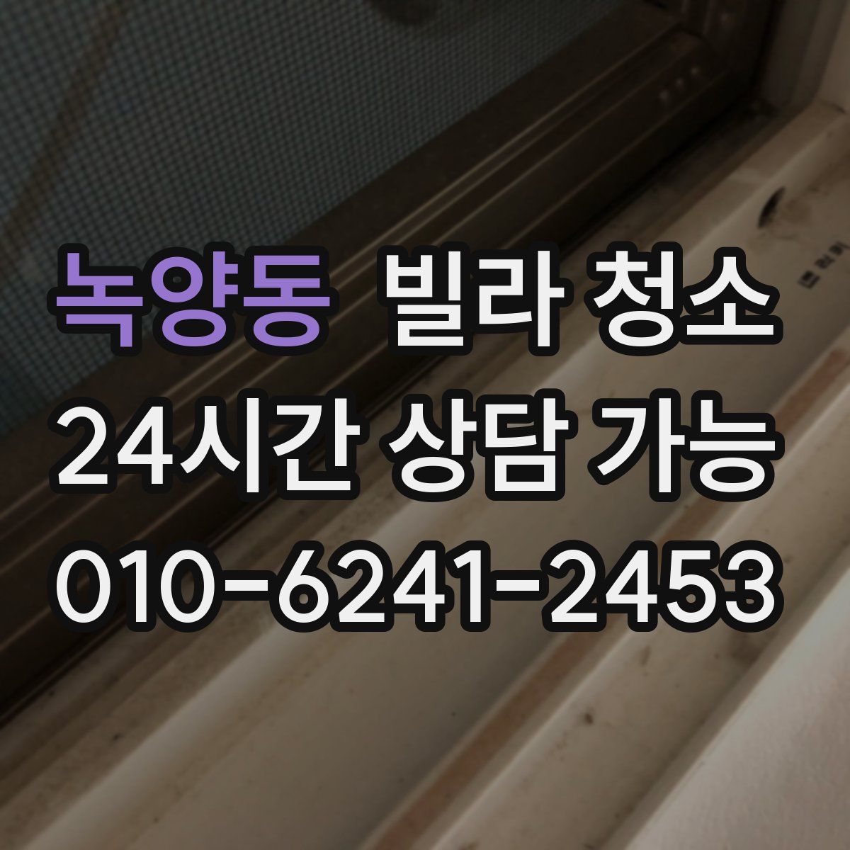 녹양동 빌라 청소