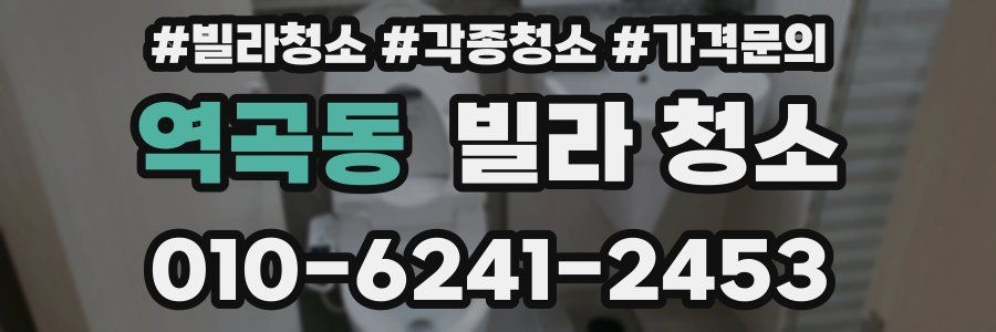 역곡동 빌라 청소