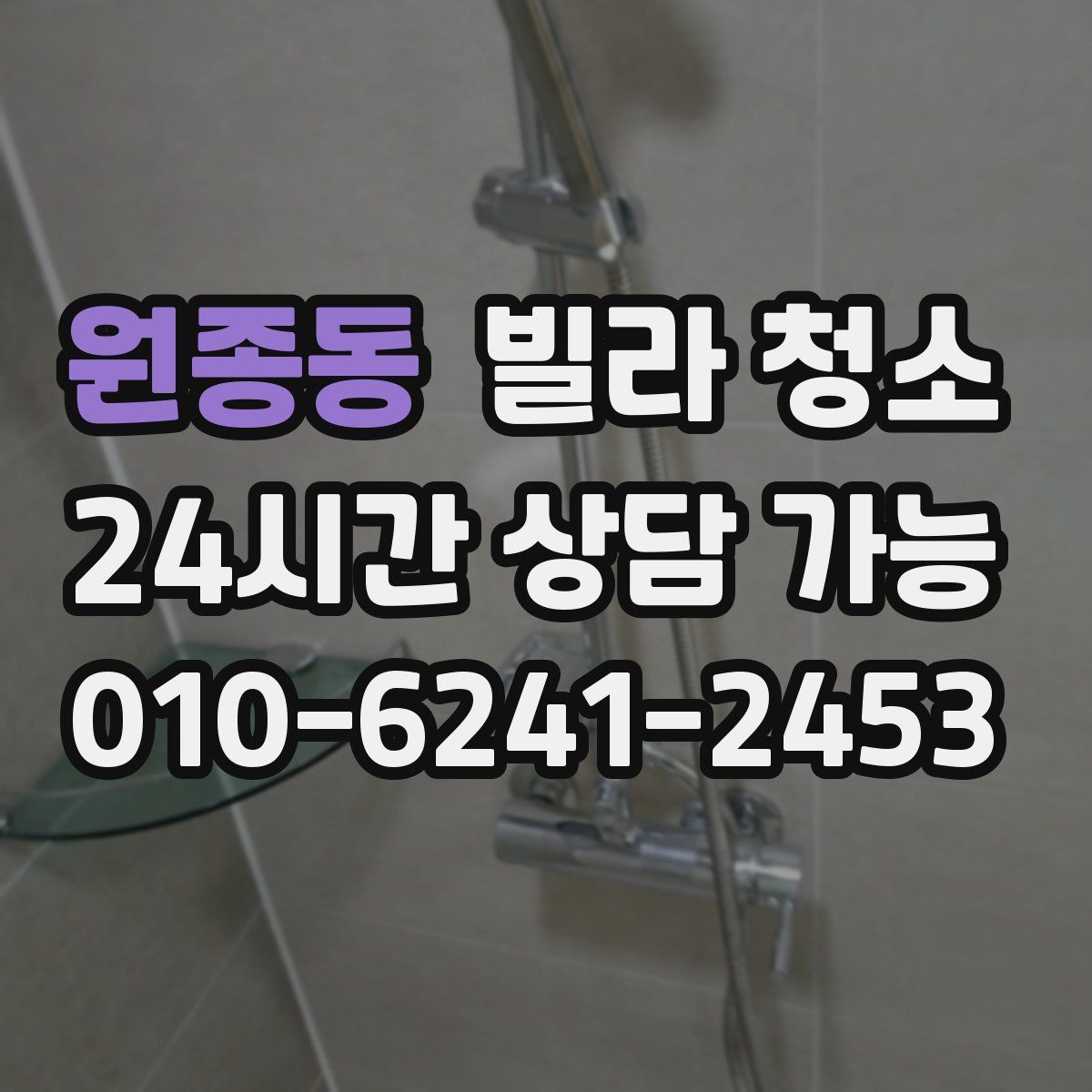 원종동 빌라 청소