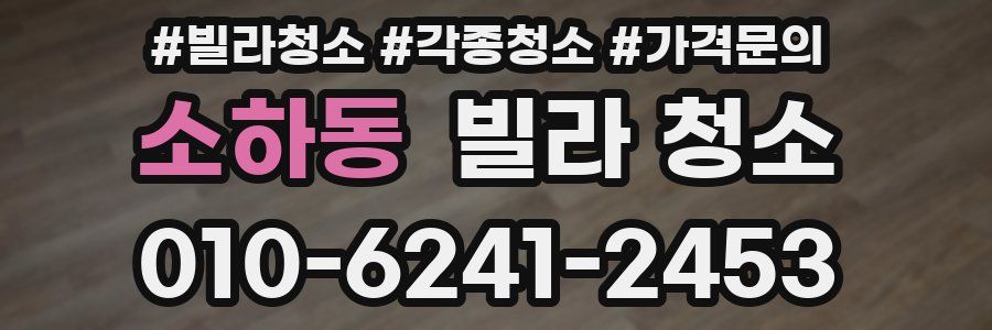소하동 빌라 청소