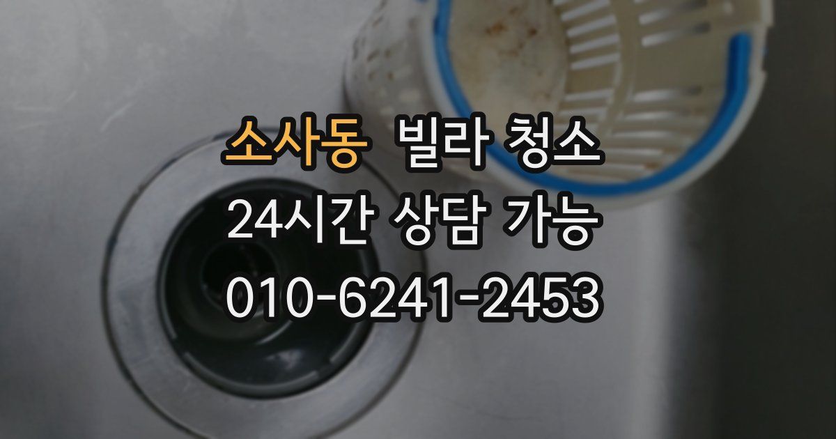 소사동 빌라 청소