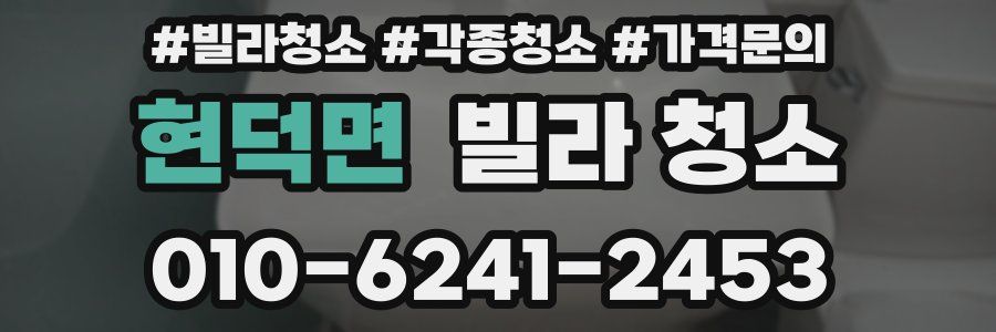 현덕면 빌라 청소