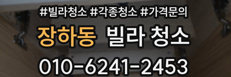 장하동 빌라 청소