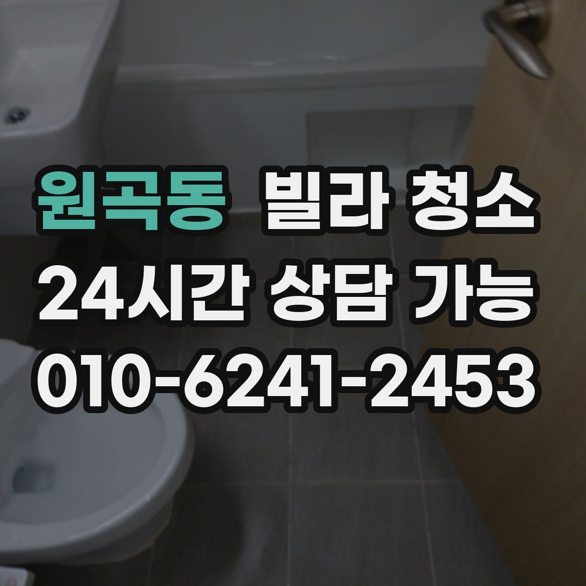 원곡동 빌라 청소