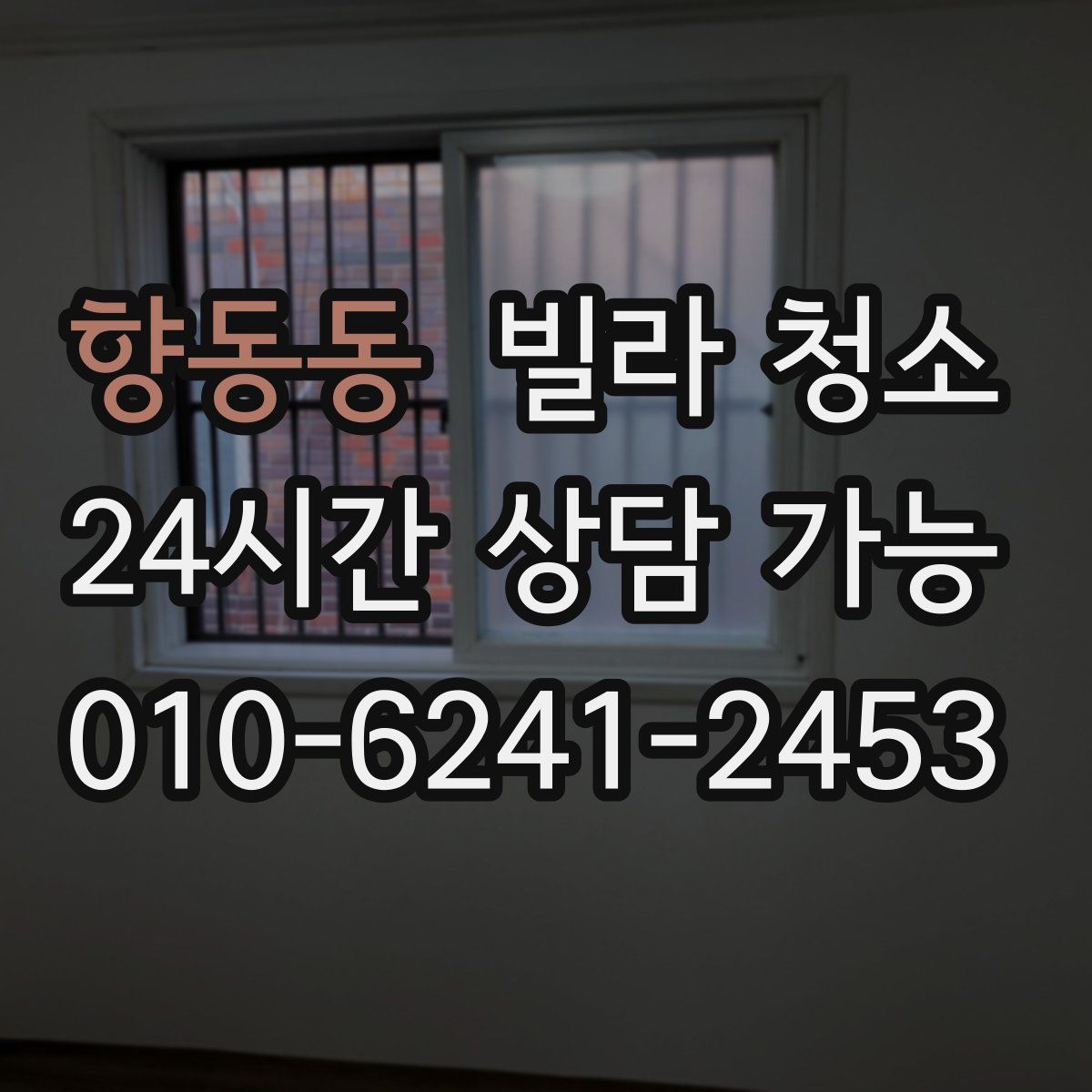 향동동 빌라 청소