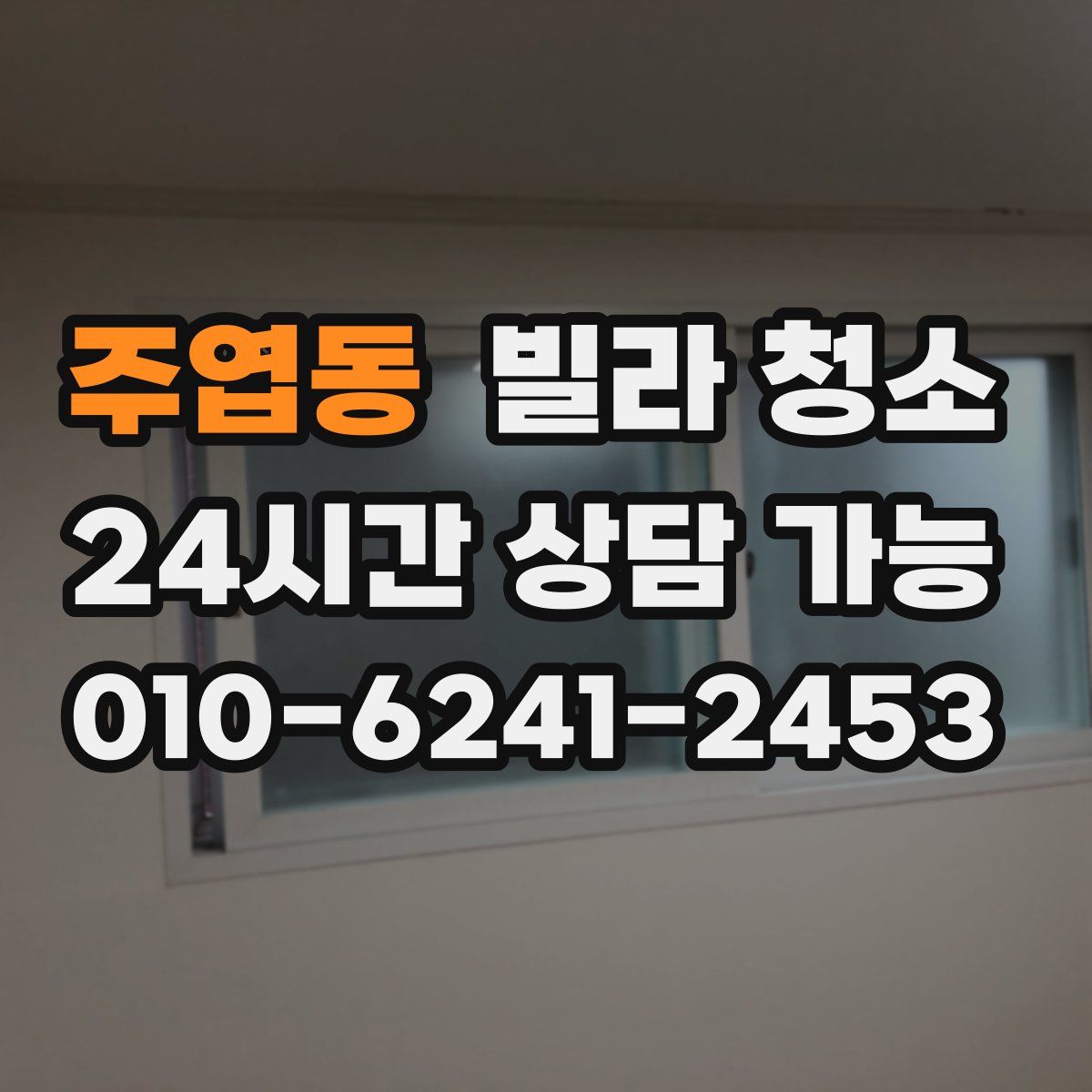 주엽동 빌라 청소