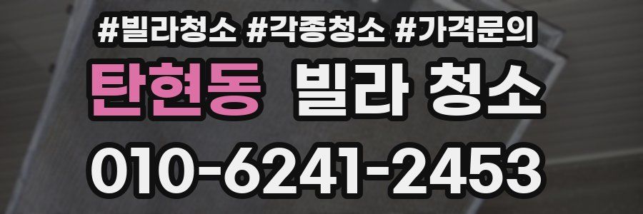 탄현동 빌라 청소