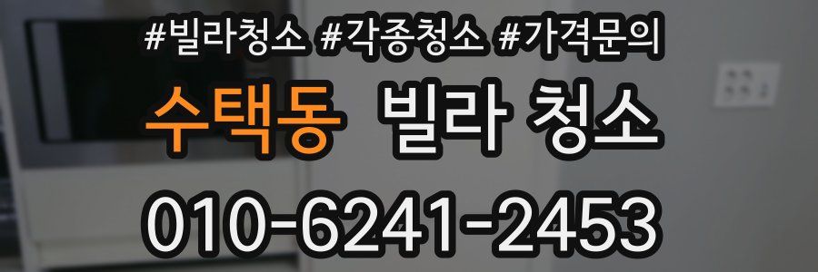 수택동 빌라 청소