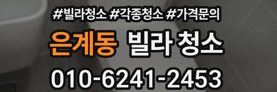 은계동 빌라 청소