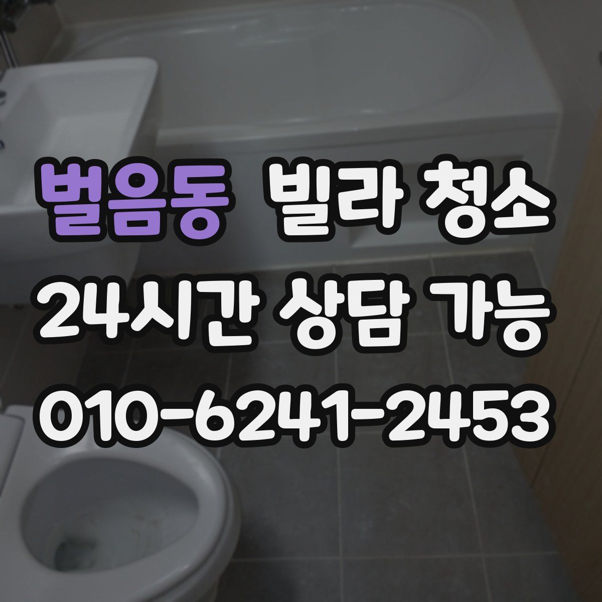 벌음동 빌라 청소