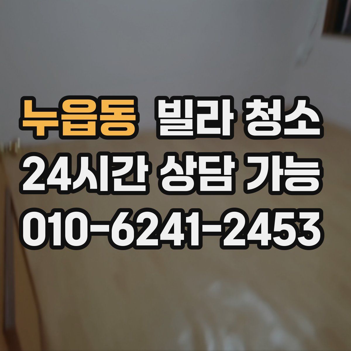 누읍동 빌라 청소