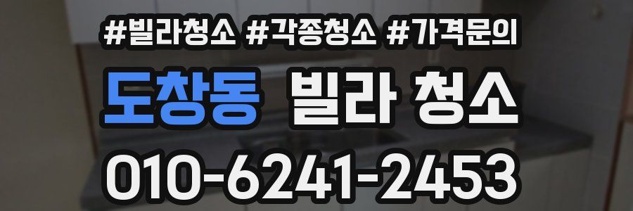 도창동 빌라 청소