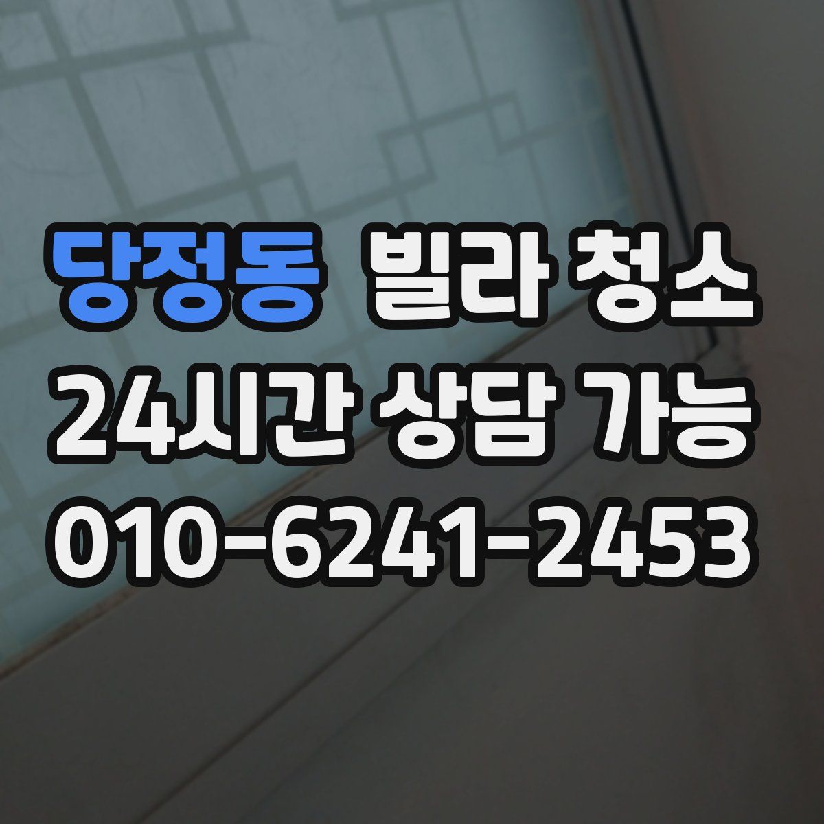 당정동 빌라 청소