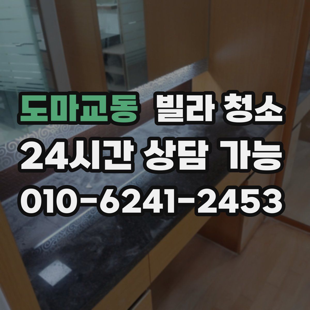 도마교동 빌라 청소