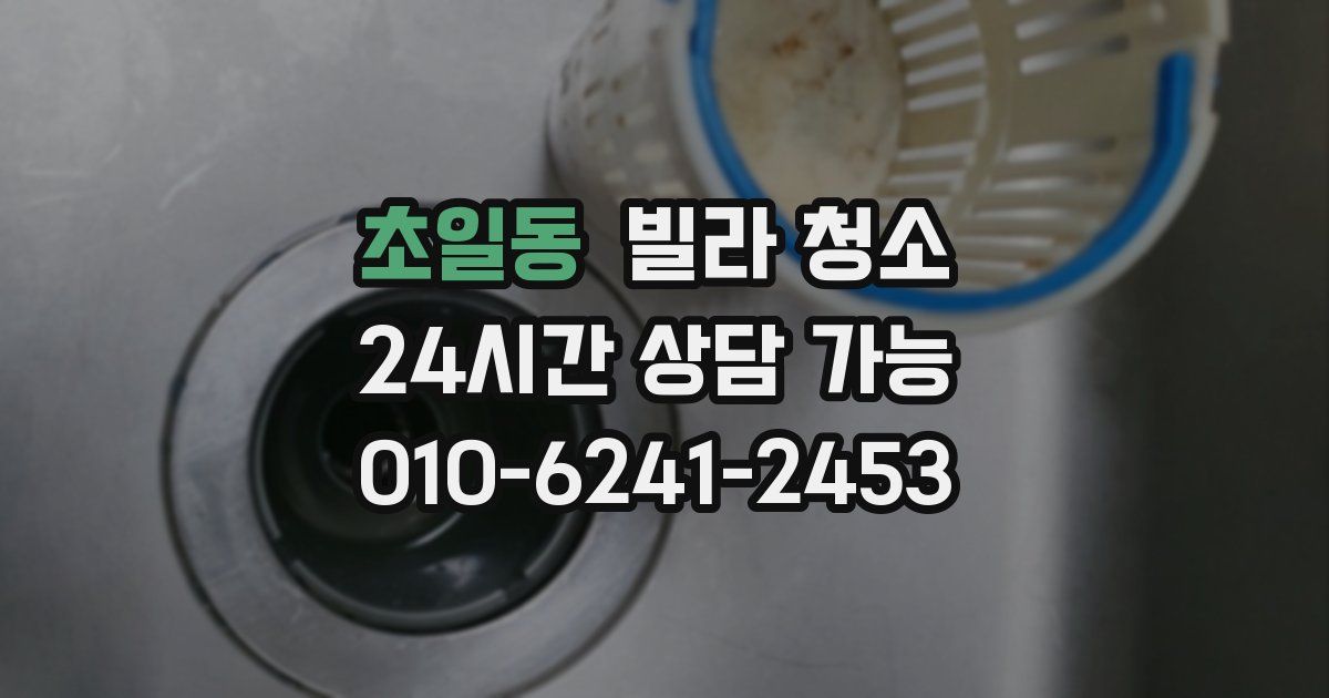 초일동 빌라 청소