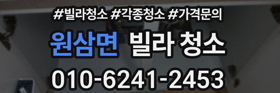 원삼면 빌라 청소