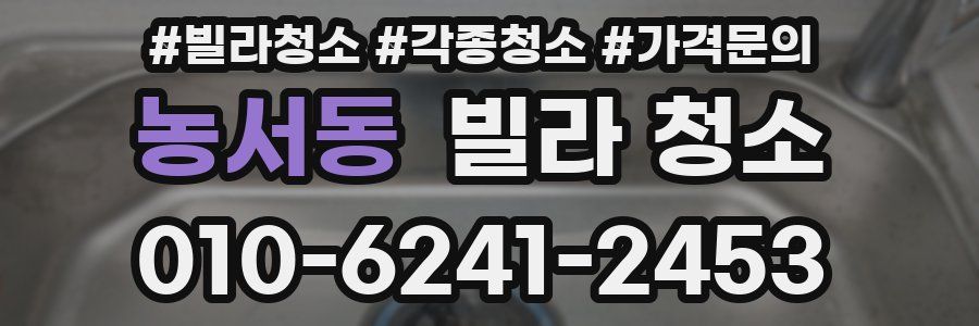 농서동 빌라 청소