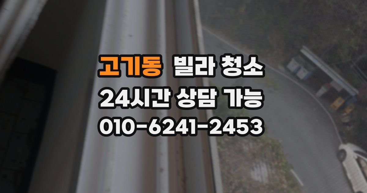 고기동 빌라 청소