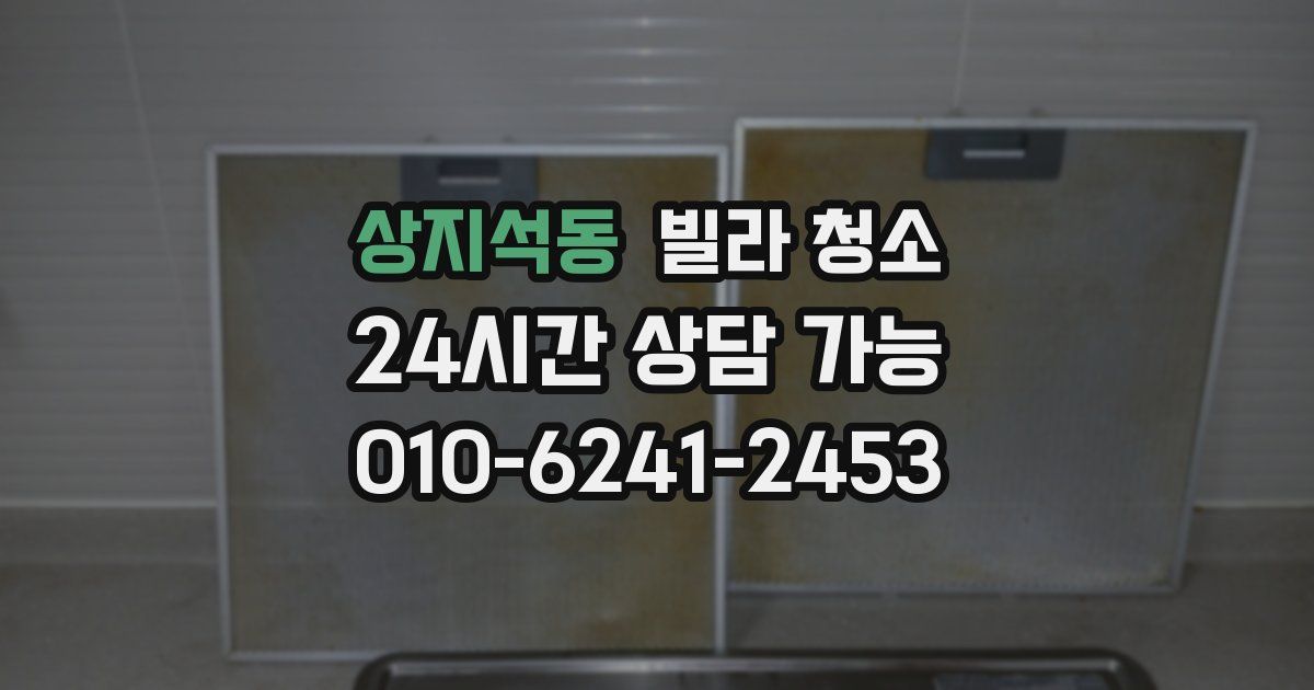 상지석동 빌라 청소