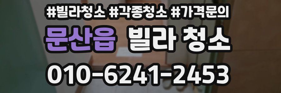 문산읍 빌라 청소