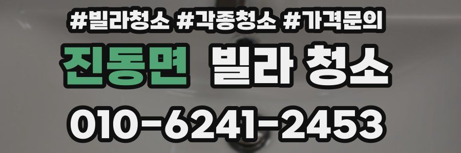 진동면 빌라 청소