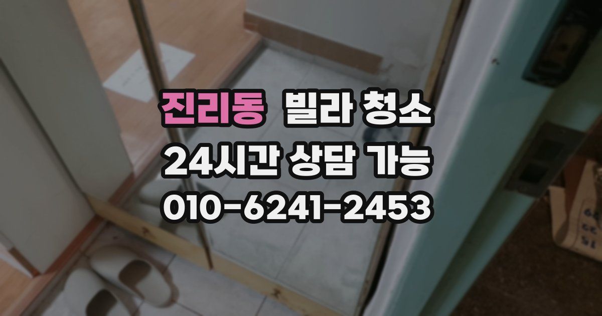 진리동 빌라 청소