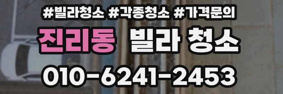 진리동 빌라 청소