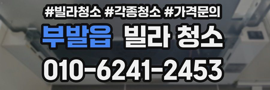 부발읍 빌라 청소