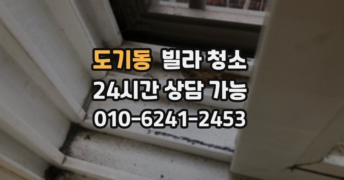 도기동 빌라 청소