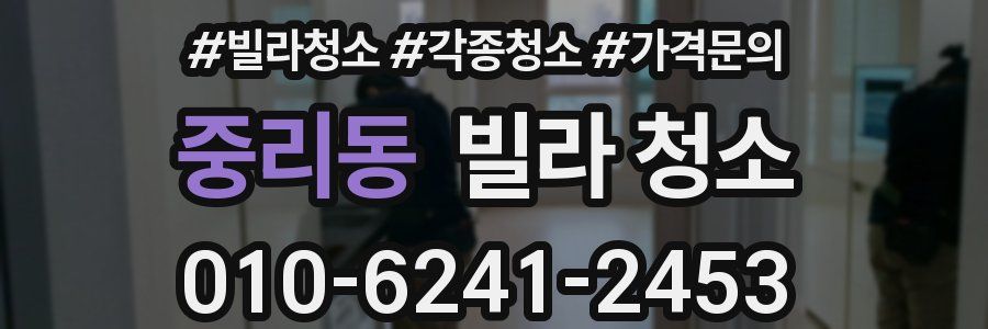 중리동 빌라 청소