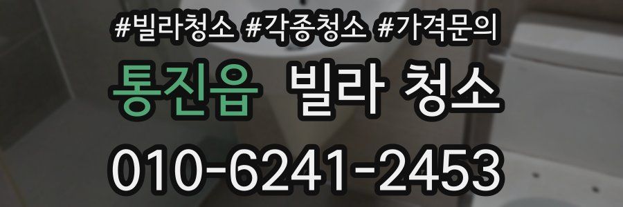 통진읍 빌라 청소