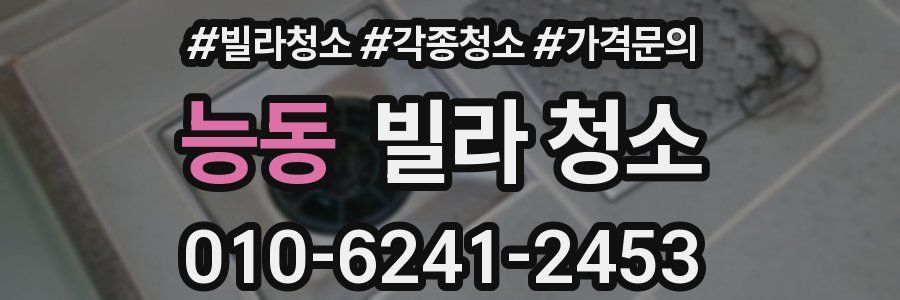 능동 빌라 청소