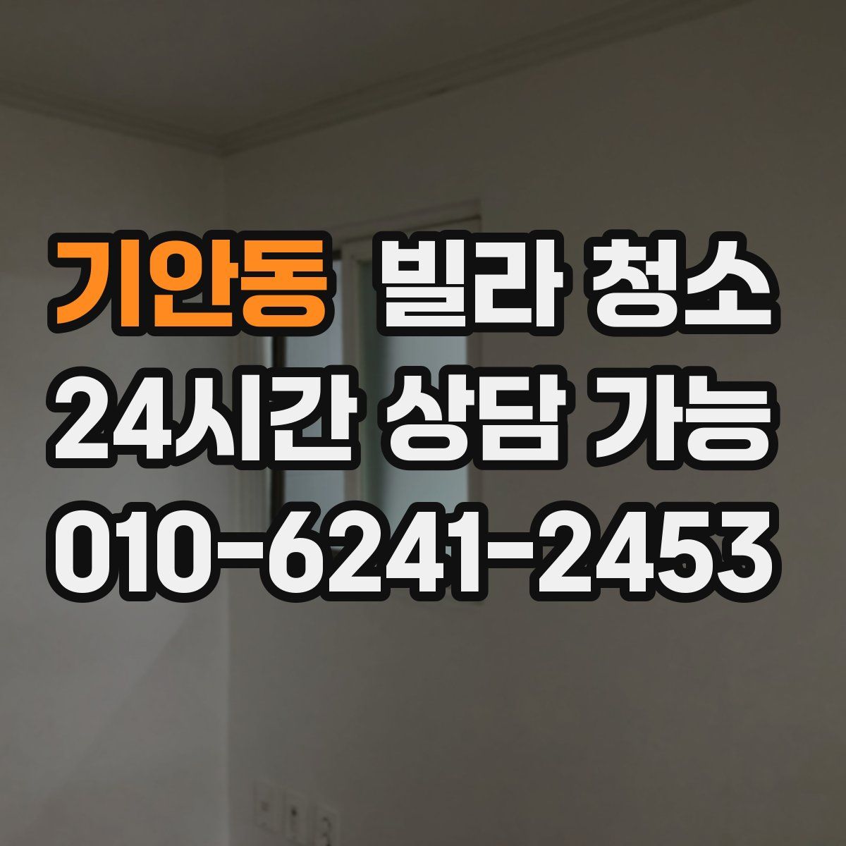 기안동 빌라 청소