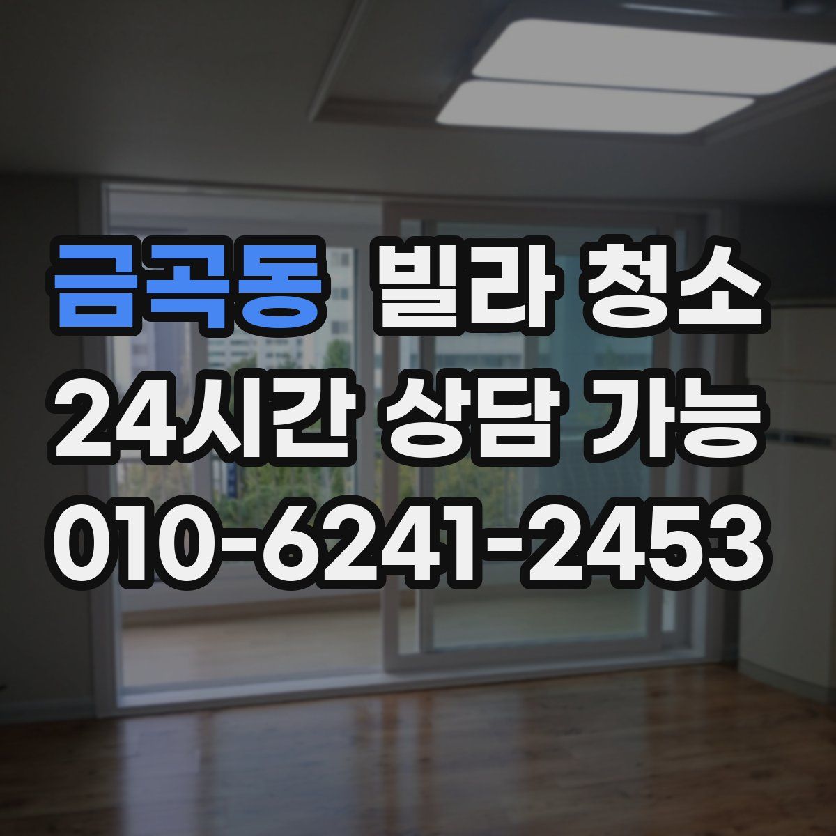 금곡동 빌라 청소