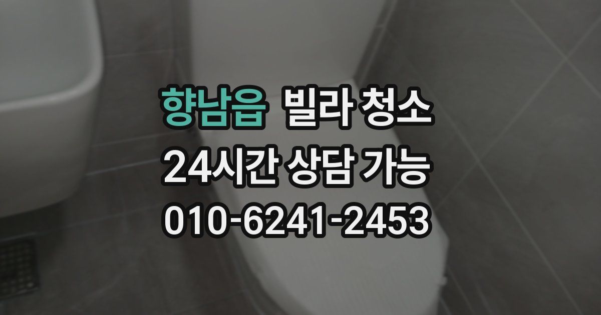 향남읍 빌라 청소