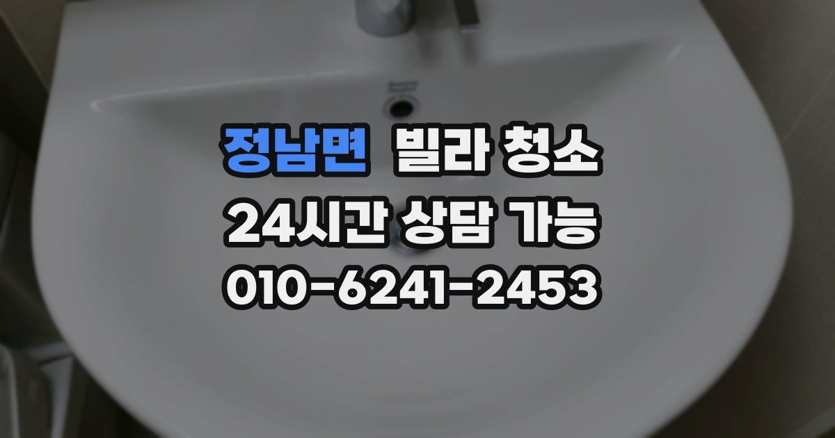 정남면 빌라 청소