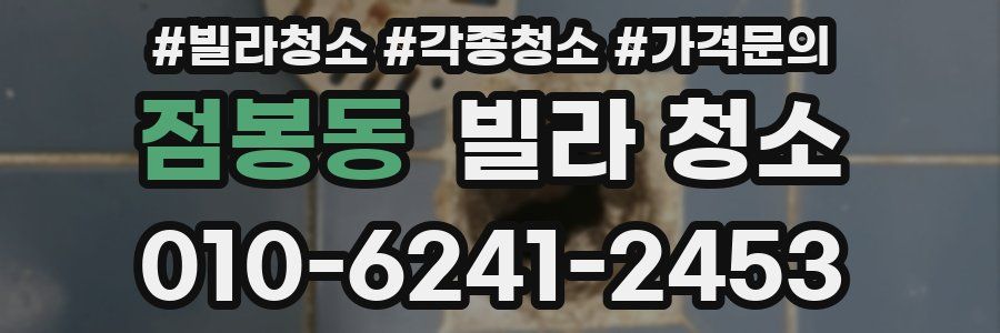 점봉동 빌라 청소